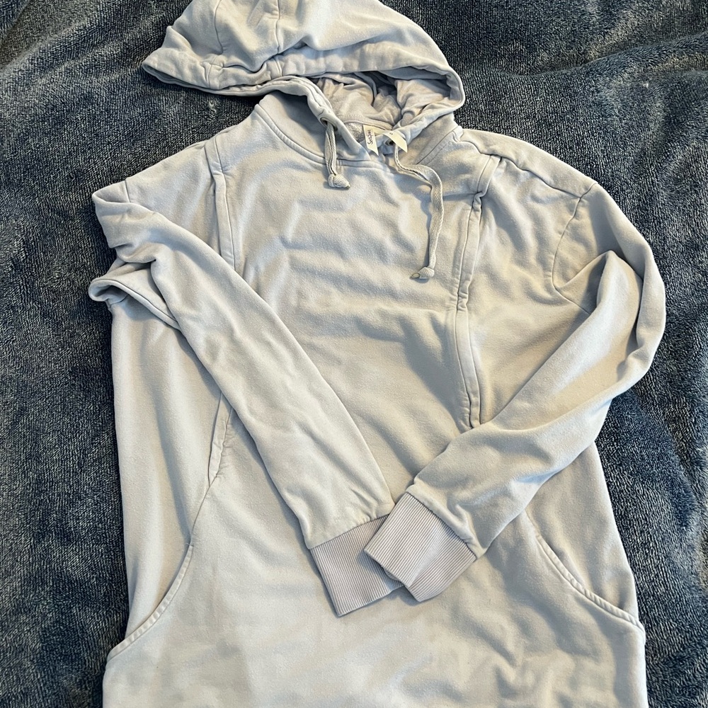Seraphine Light Blue Nursing Hoodie